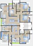  annapurna Annapurna Cluster Plan For 1st Floor