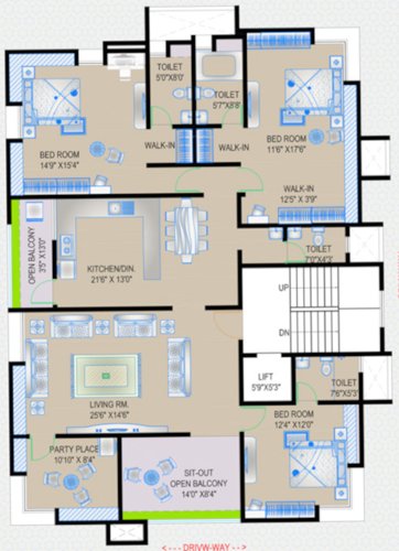  annapurna Annapurna Cluster Plan For 4th And 5th Floor