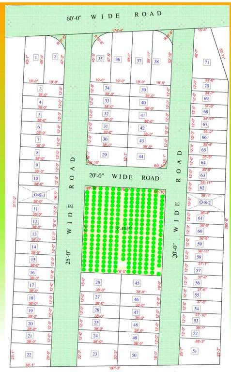  maniba residency Layout Plan