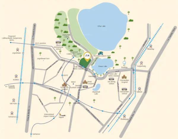  cafer-at-l-and-t-realty-elixir-reserve Location Plan