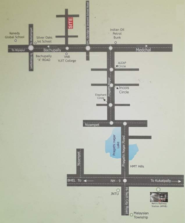  sky cardle Location Plan