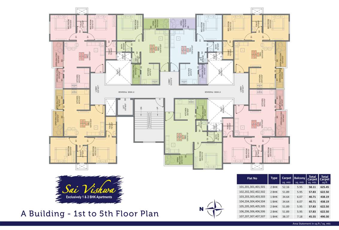  sai vishwa a wing Sai Vishwa A Wing Cluster Plan