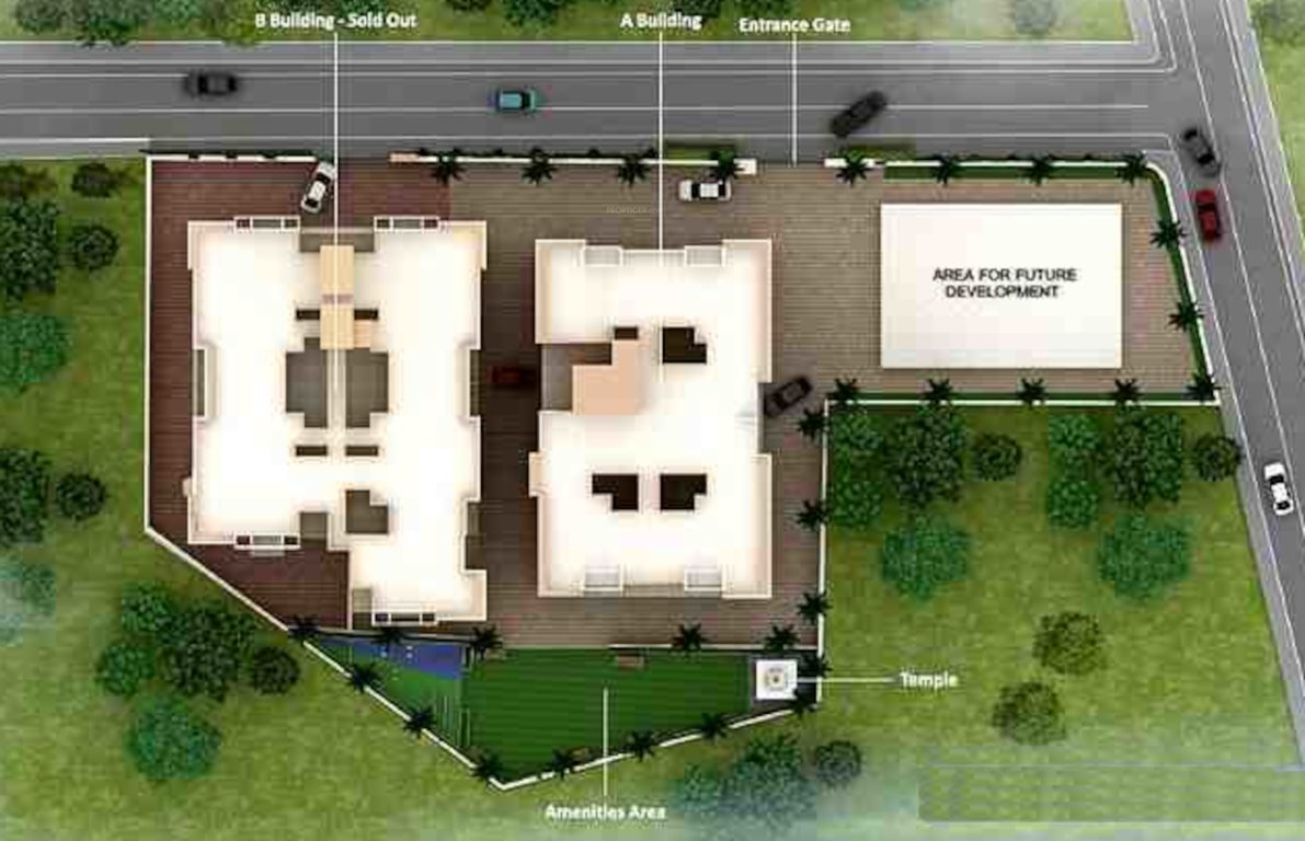  sai vishwa a wing Layout Plan