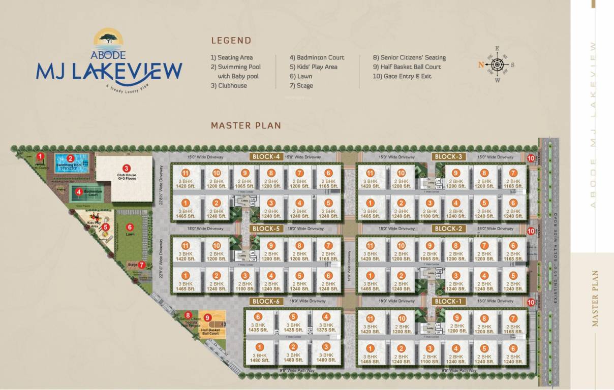 m j lakeview Master Plan