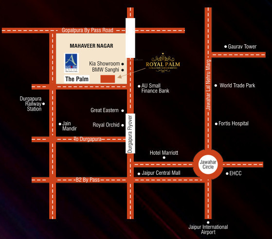  royal palm Location Plan