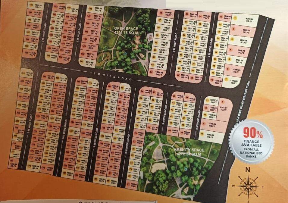  shivtirth nagar 4 Layout Plan