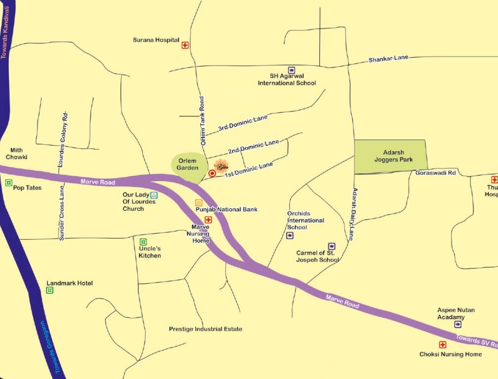  bents chsl Location Plan