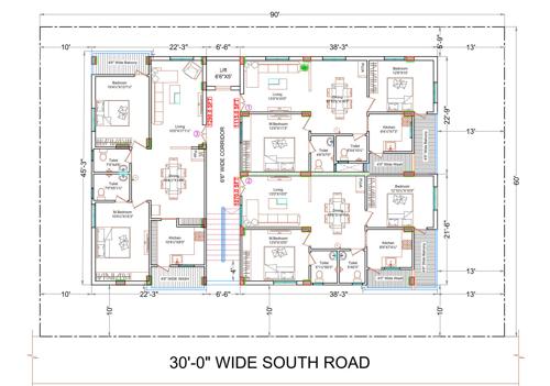  sai-kiran-residency Sai Kiran Residency Cluster Plan from 1st to 5th Floor