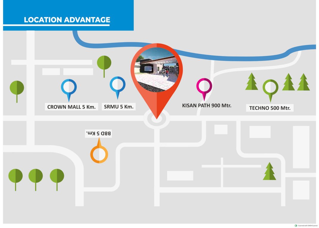  balaji vatika Location Plan