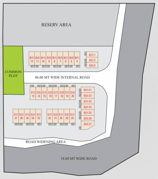  meera-37-residency Layout Plan