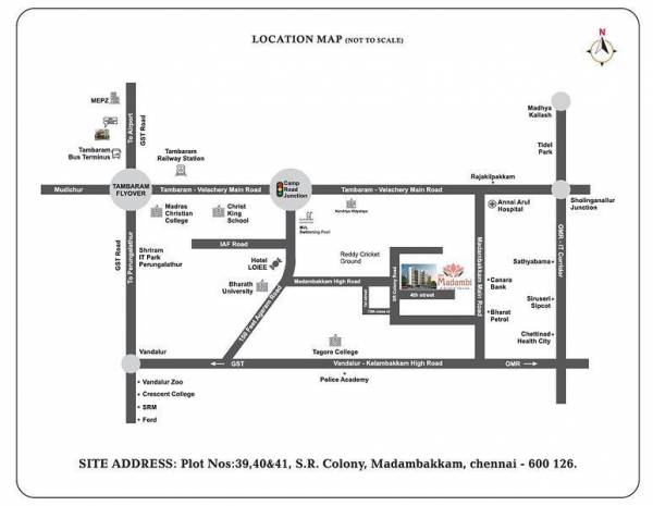  madambi Location Plan