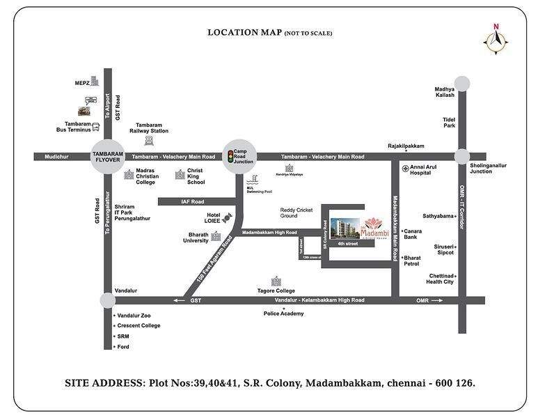  madambi Location Plan