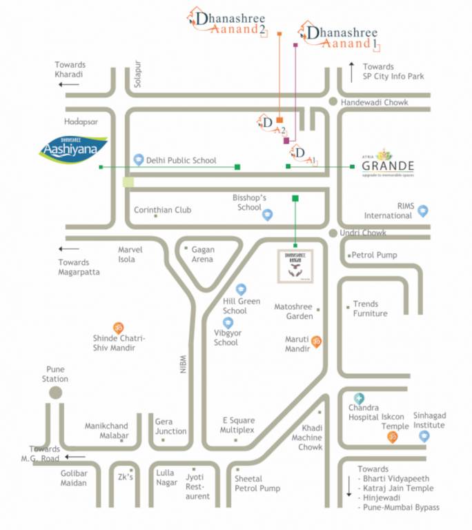  dhanashree aanand 2 Location Plan