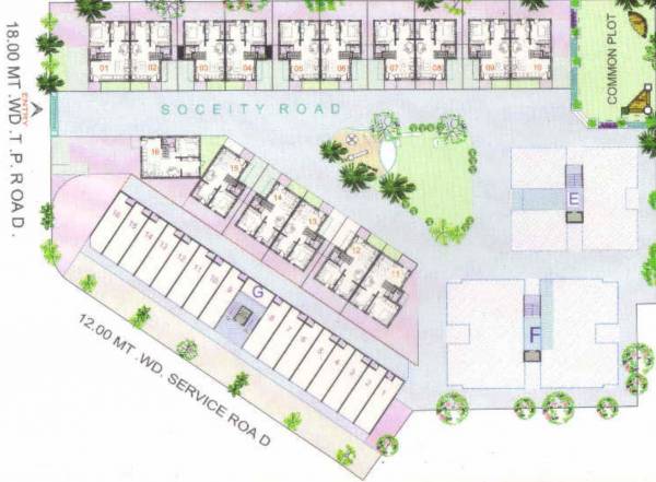  krishna-park Layout Plan