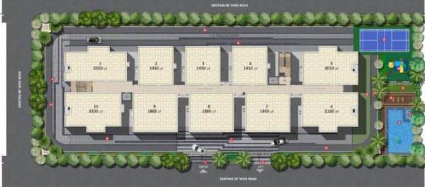  lake-front Master Plan