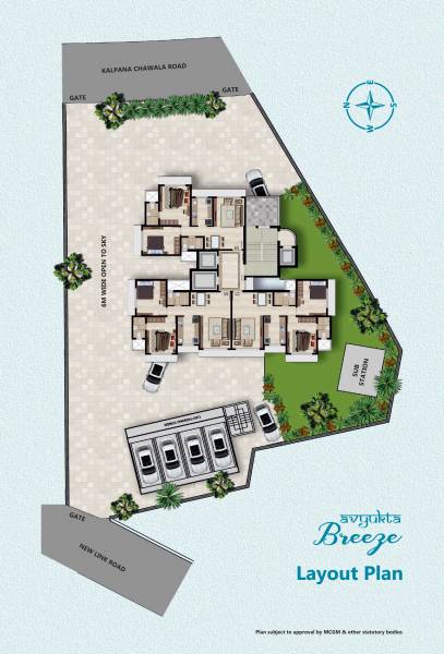  avyukta-breeze Layout Plan