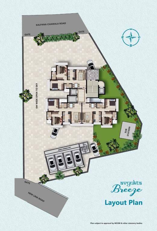  avyukta breeze Layout Plan