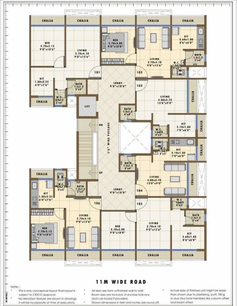  prabhu-anant Prabhu Anant Cluster Plan
