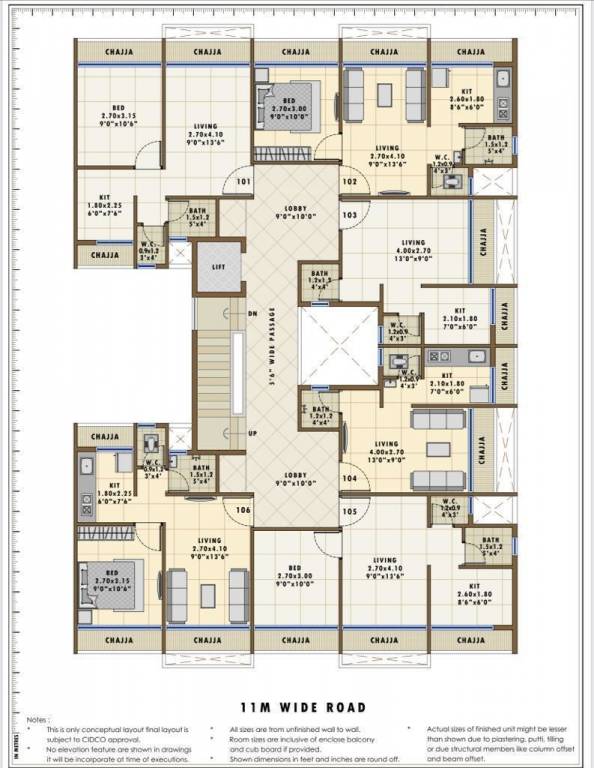  prabhu anant Prabhu Anant Cluster Plan