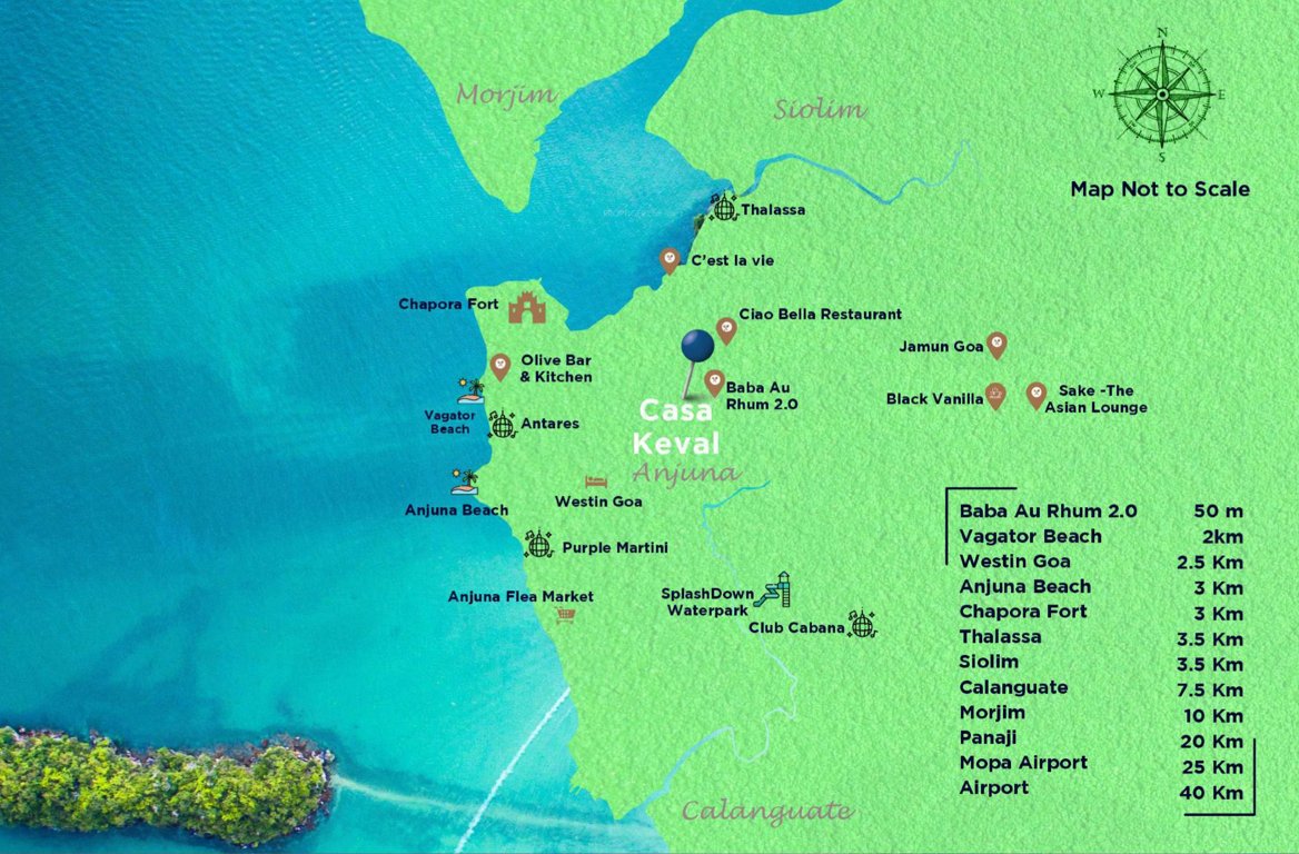  casa keval Location Plan