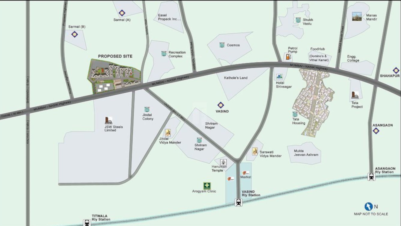  building no 5 vardhaman vatika phase ii Location Plan