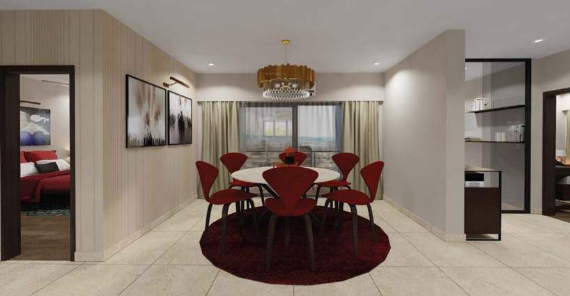  pearl at brigade atmosphere Dining Area