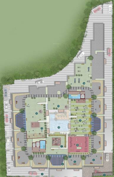  green-gardens Master Plan