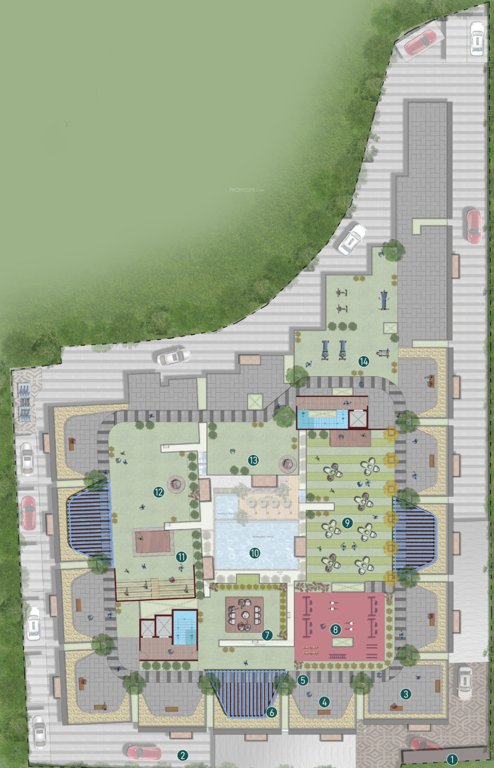  green gardens Master Plan