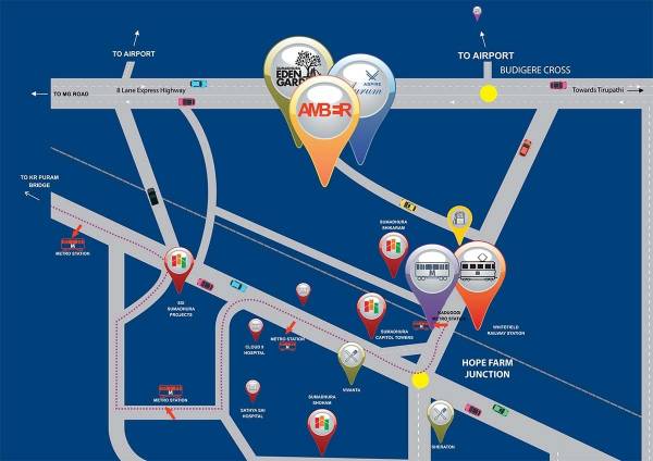 locationPlan of Sumadhura Aspire Amber