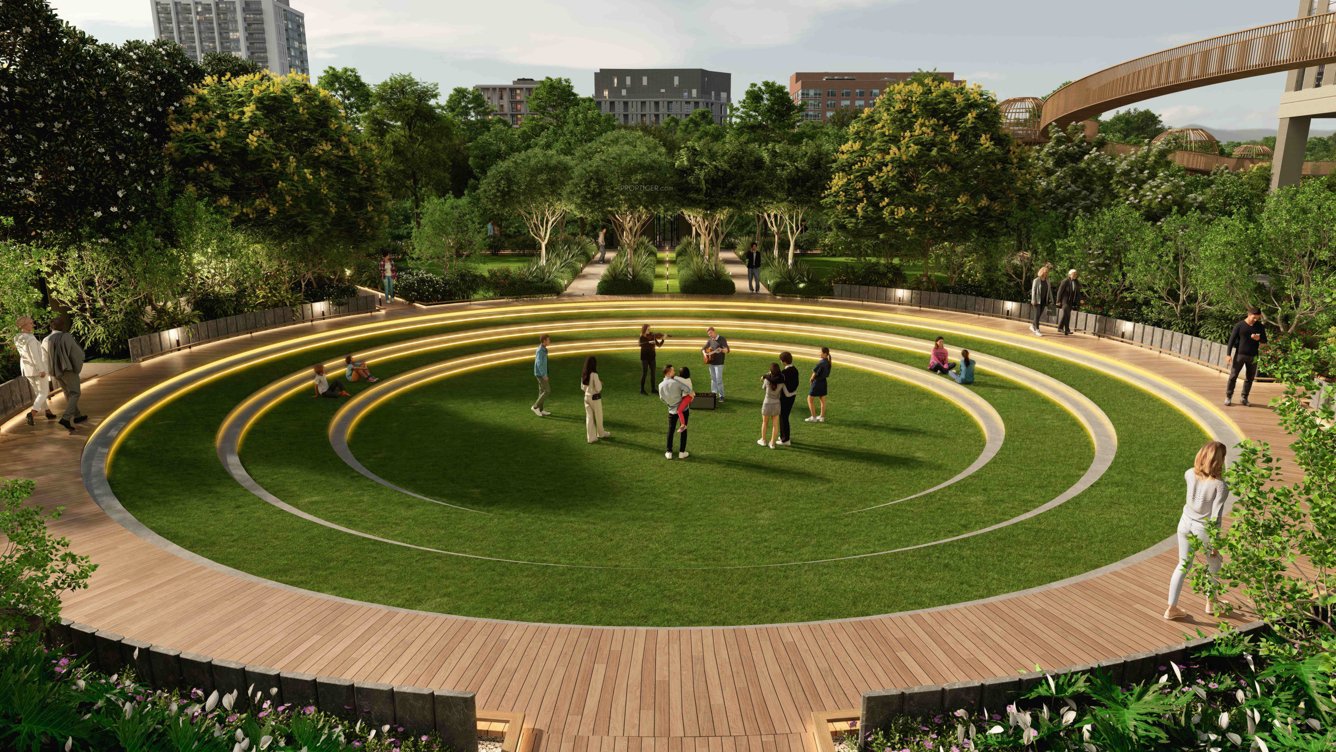 urban park Amphitheater