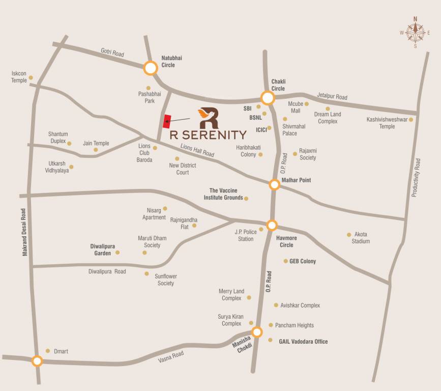  r serenity Location Plan