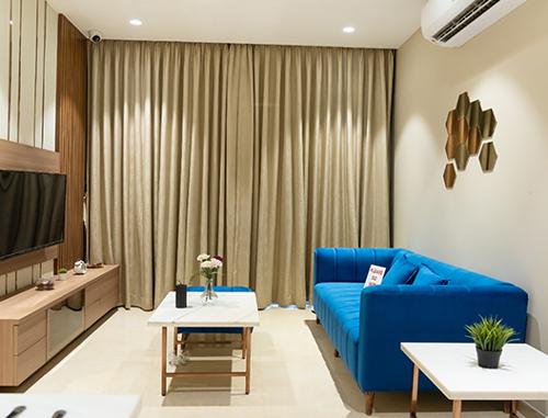  navkar-blossom Living Area
