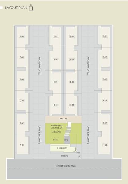 Layout Plan nilamber-nirant Layout Plan