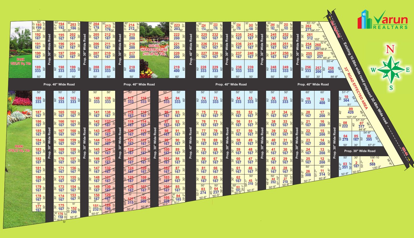  gargi golden capital Layout Plan