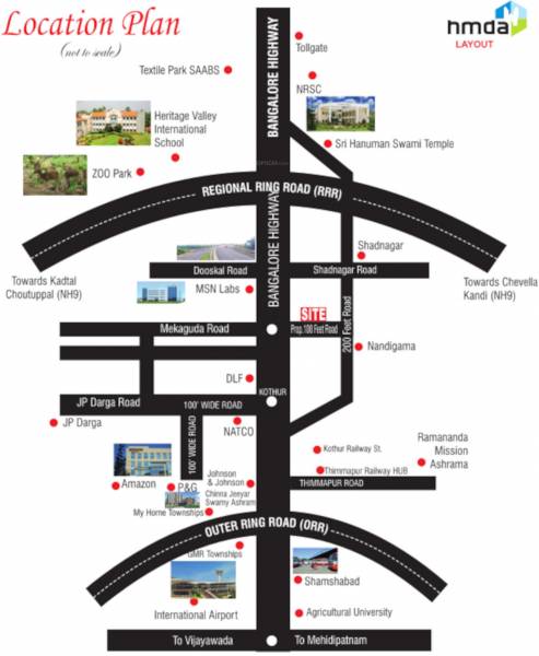  gargi-golden-capital Location Plan