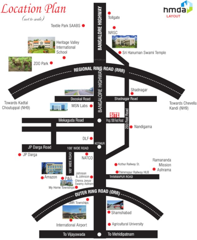  gargi golden capital Location Plan