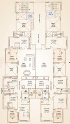  dwarka-sai-wonder-phase-2-g-wing G Wing Cluster Plan For 2nd Floor