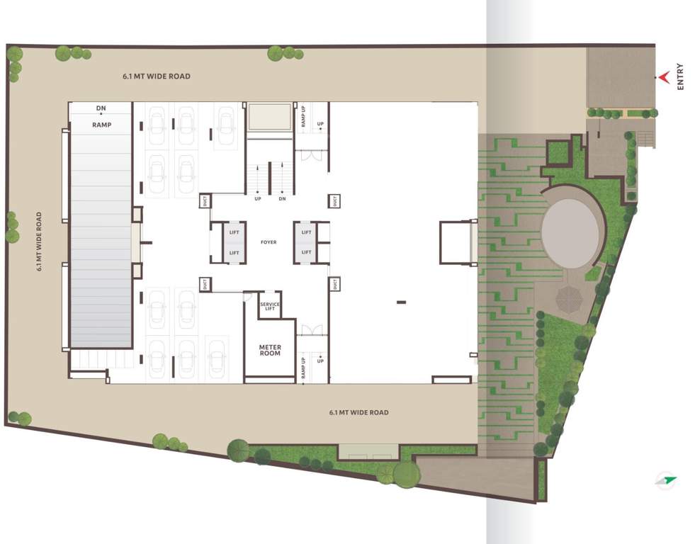  tree home Tree Home Cluster Plan For Ground Floor