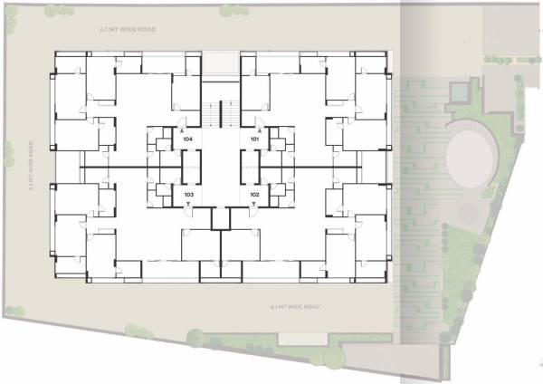  tree-home Tree Home Cluster Plan from 1st to 12th Floor