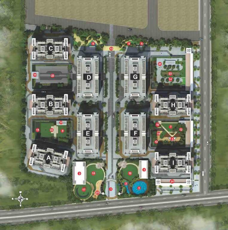  kanvas b building Layout Plan