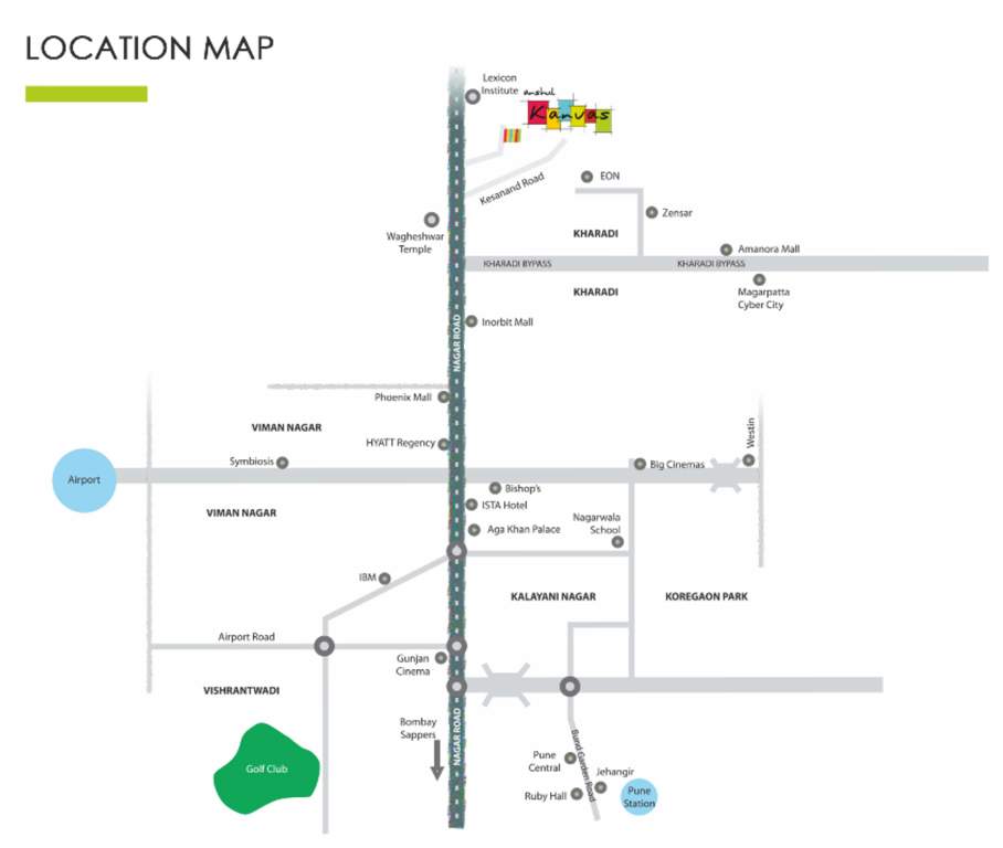  kanvas b building Location Plan