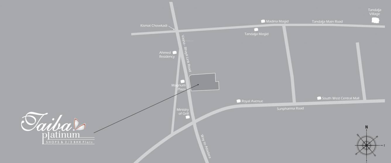 taiba platinum Location Plan