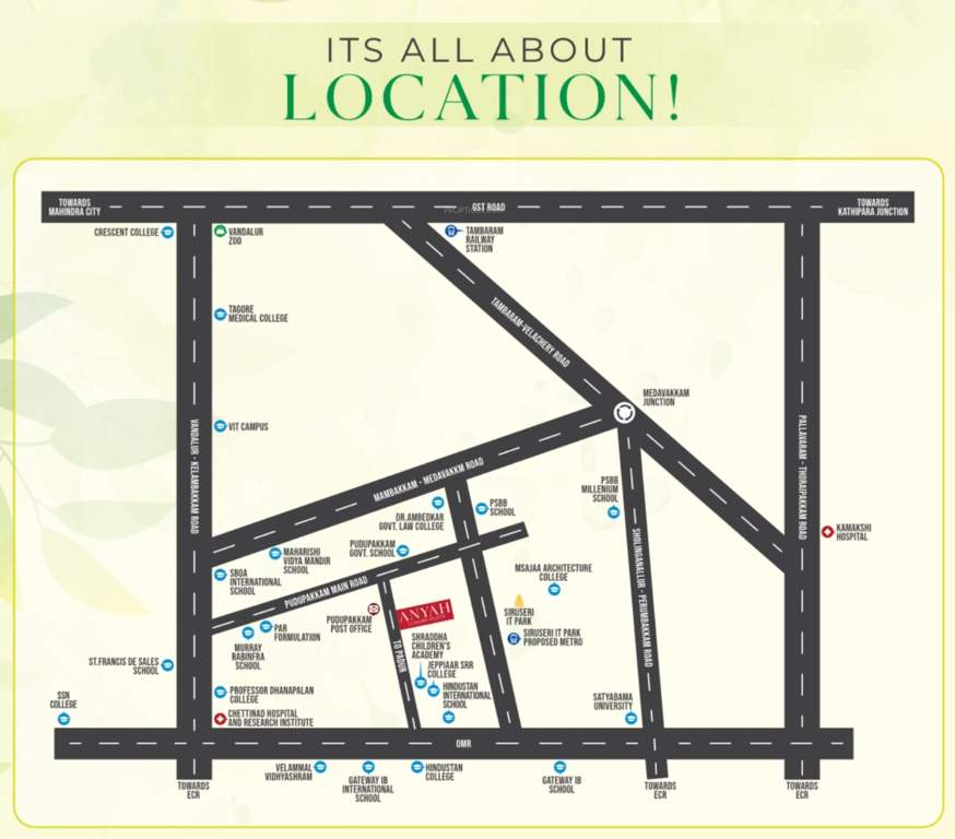  anyah Location Plan