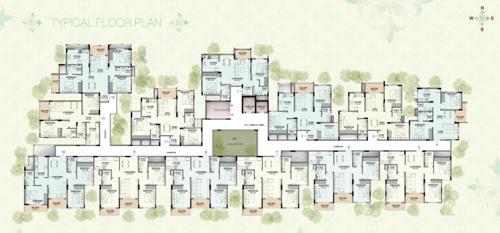  calista Land Capital Calista Cluster Plan from 1st to 5th Floor