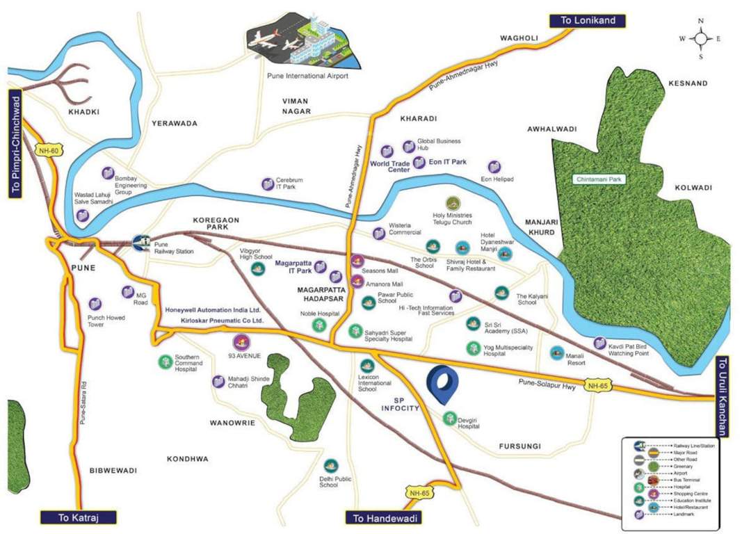  hadapsar annexe phase 14 Location Plan