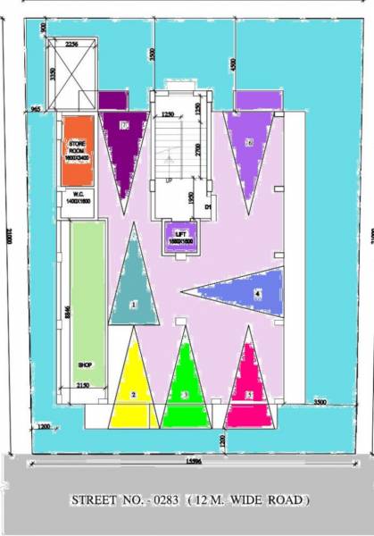  naman Naman Cluster Plan For Ground Floor