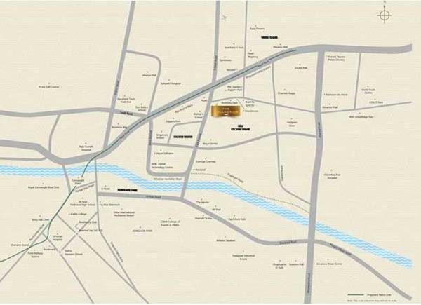  the-collection-residential-w8 Location Plan