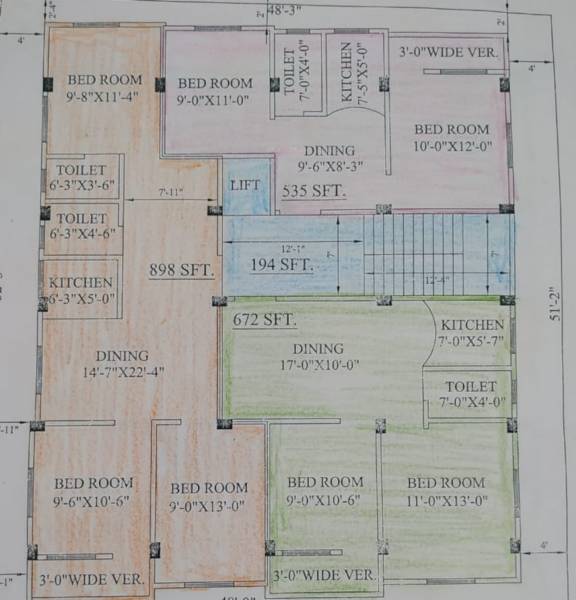  ritika-tower-11 Ritika Tower 11 Cluster Plan