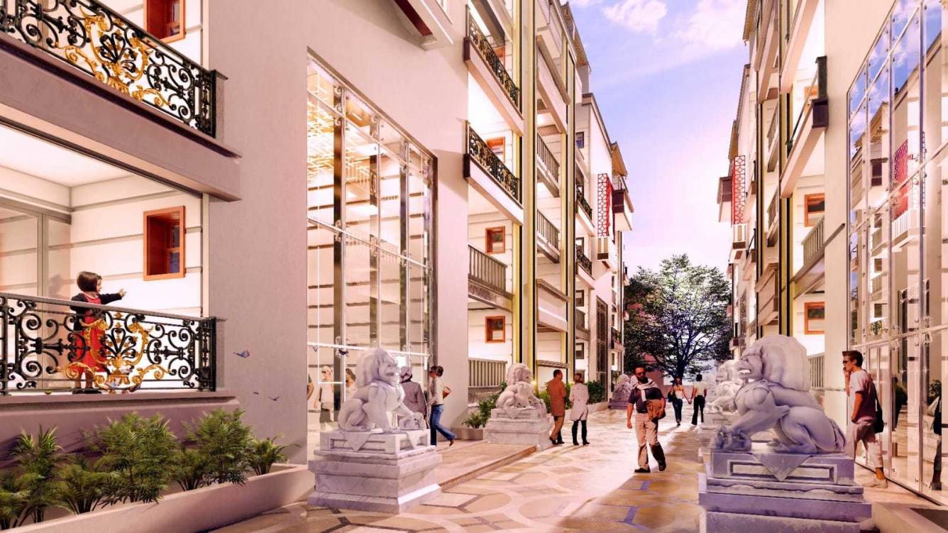  monk monastery Elevation