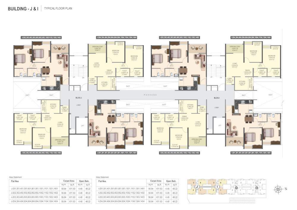  the leaf phase iv building 04 wing i j The leaf Phase IV Building 04 Wing I J Cluster Plan